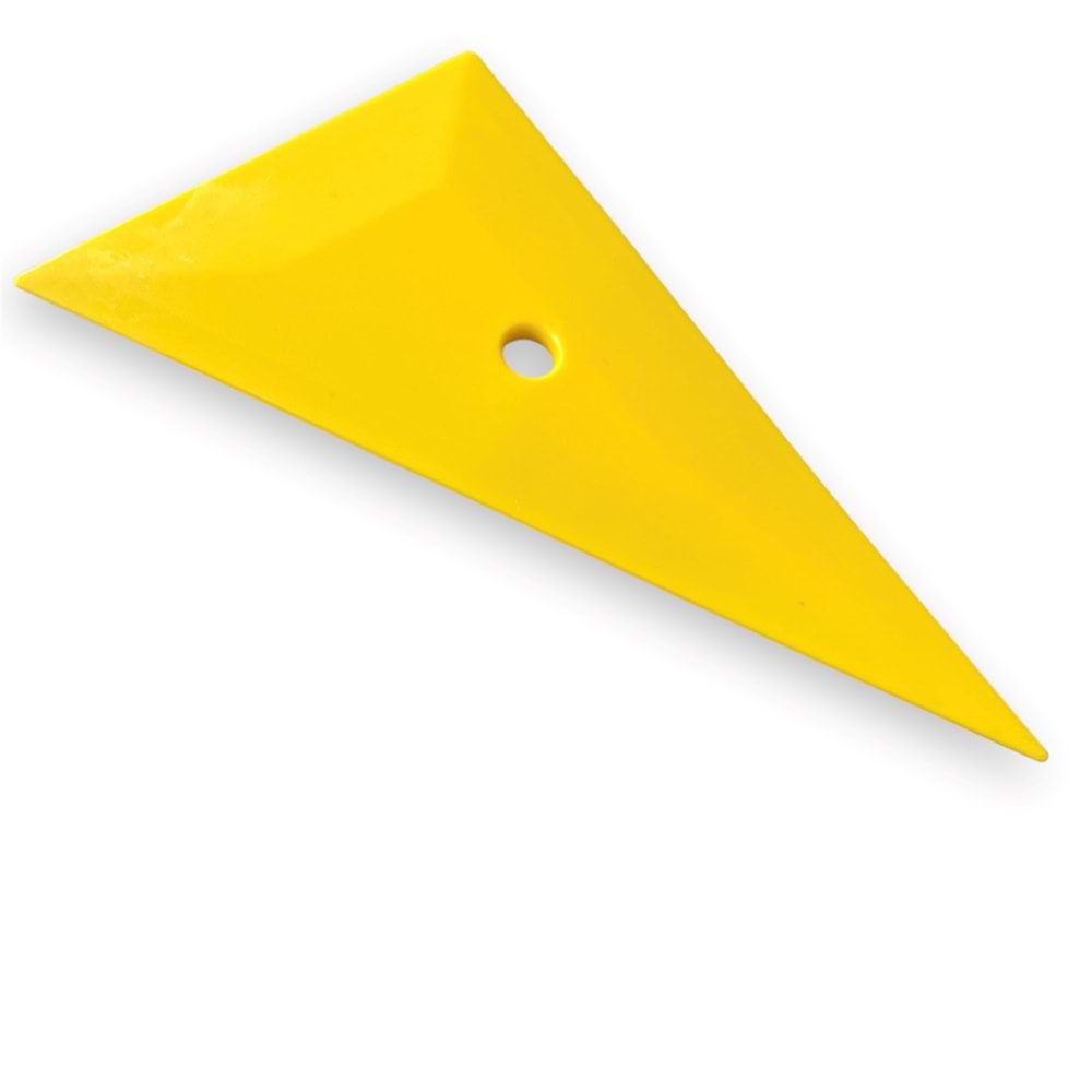 INOXGARD Sarı Üçgen Cam Filmi Uygulama Aparatı