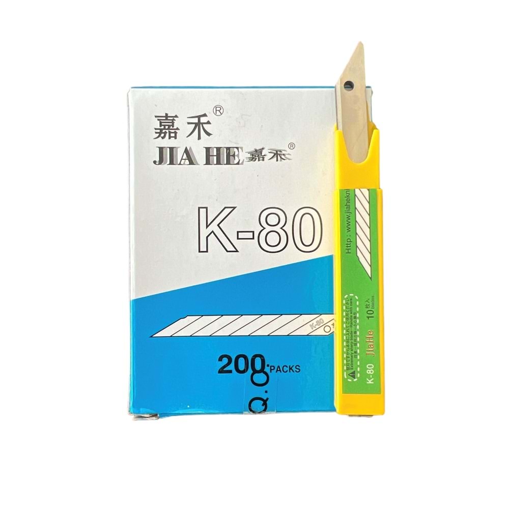 INOXGARD K-80 Cam Çizmeyen Bıçak 200 Adet