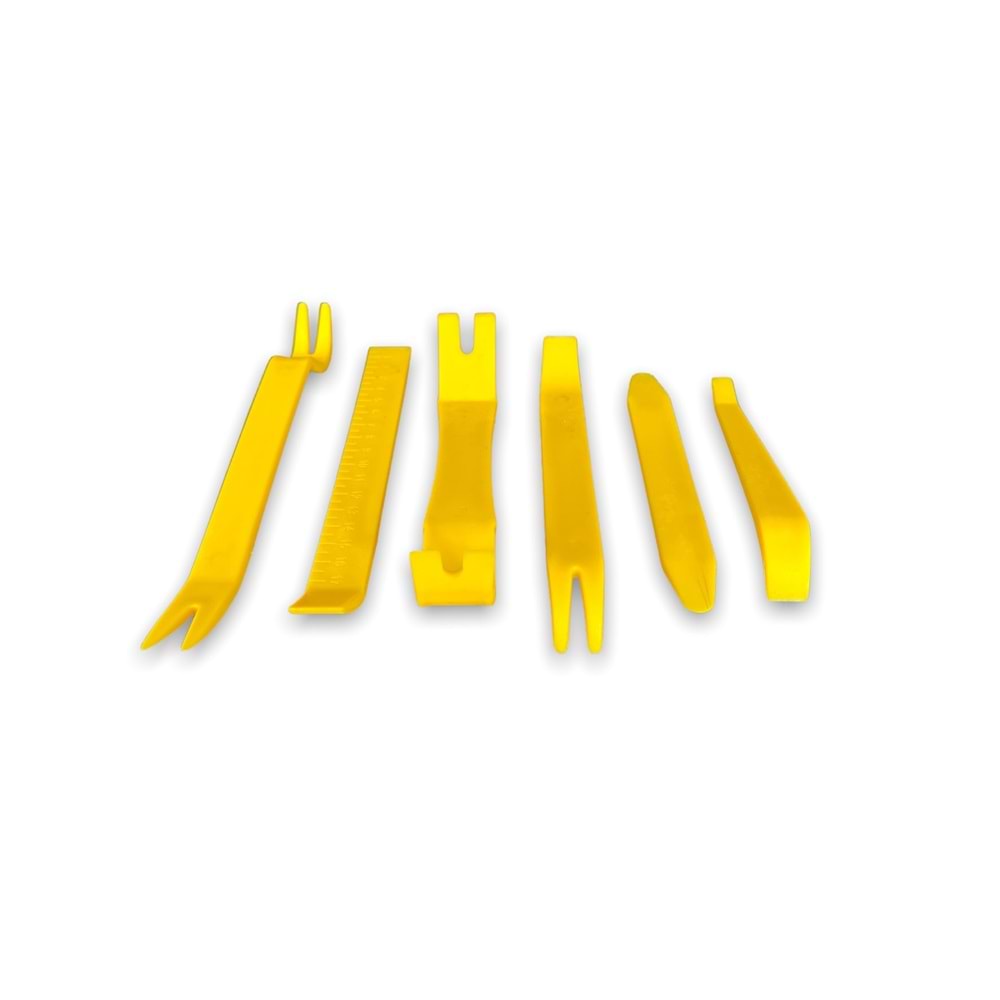 INOXGARD Trim Sökme Aparat Seti Sarı Kırılmaz 6 ADET
