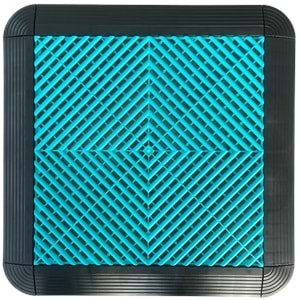 PLASTIC-TILES FLOOR TILE TURKUAZ 40 CM X 40 CM