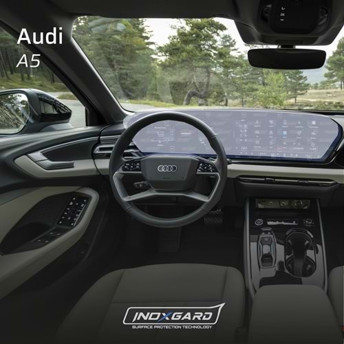 AUDI A5 Multimedya Ekran Koruma Filmi 2024 üstü