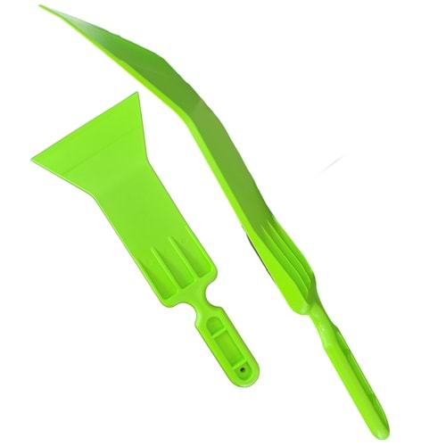 INOXGARD Bulldozer Yeşil Plastik Uç Eğimli