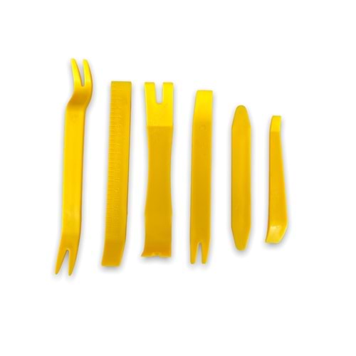 INOXGARD Trim Sökme Aparat Seti Sarı Kırılmaz 6 ADET