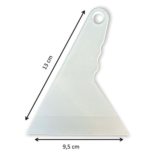 INOXGARD Hızlı Ayak Cam Filmi Uygulama Aparatı Küçük Beyaz