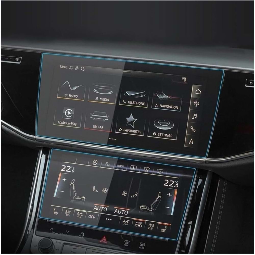 AUDI A8 Multimedya Ekran Koruma Filmi