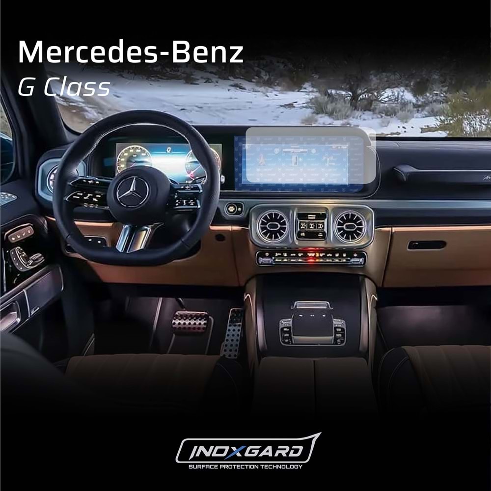 MERCEDES G KASA EKRAN KORUMA FİLMİ