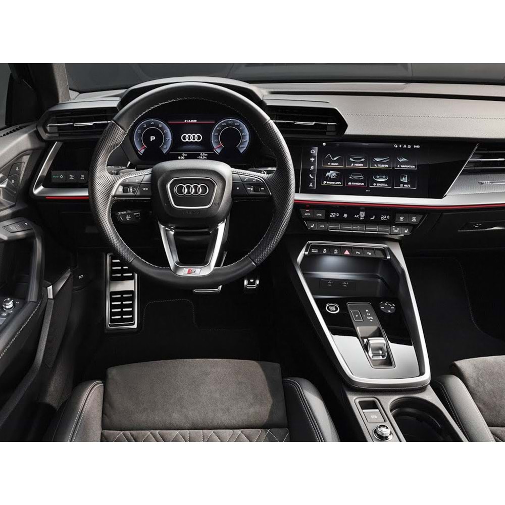AUDI A3 Gösterge Ekran Koruma Filmi 2021 üstü