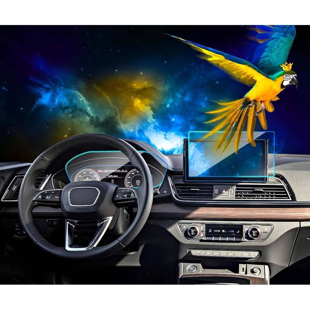 AUDI A4 Gösterge Ekran Koruma Filmi 2020 üstü