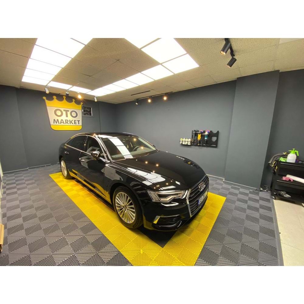 PLASTIC-TILES FLOOR TILE DARK BLUE 40 CM X 40 CM