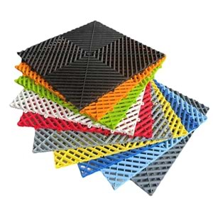 PLASTIC-TILES FLOOR TILE TURKUAZ 40 CM X 40 CM